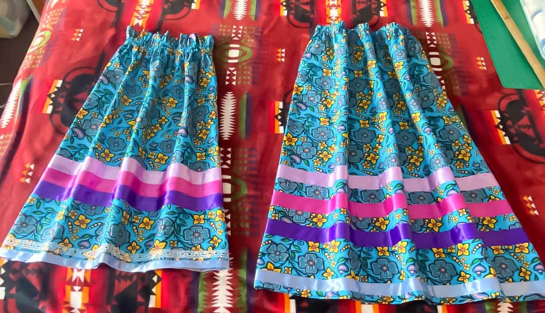National Ribbon Skirt Day through the Work of Jackie Traverse