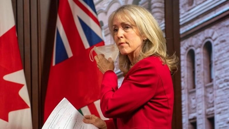 Merrilee Fullerton, Ontario Minister of Long-Term Care. 