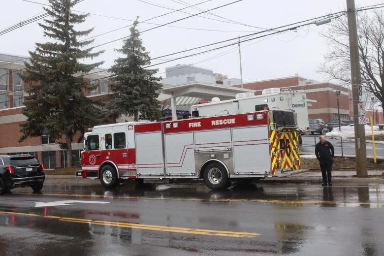 fire department truck outside The Care Centre