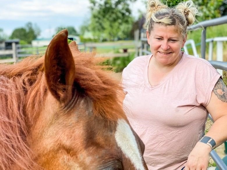 Brandi Hawley, a Winchester area ferrier, says people have reacted strongly to the disappearance of "Tony" the horse because of the area's deep farming roots.