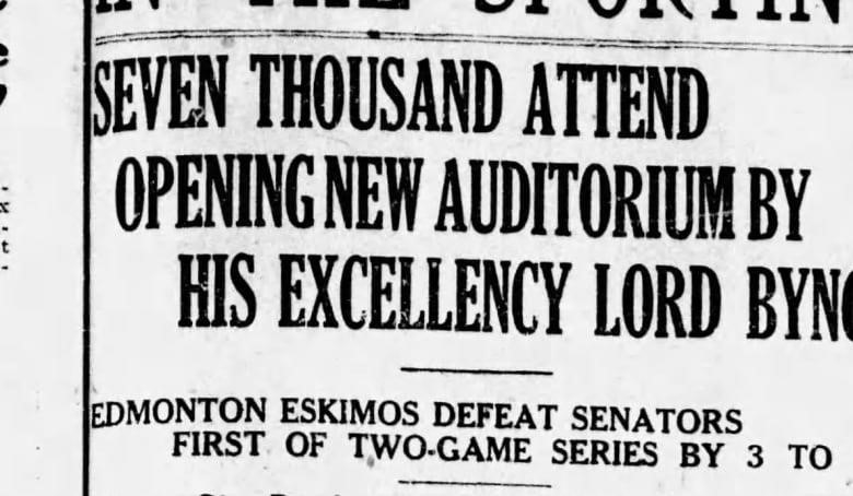 newspaper headline from 1923