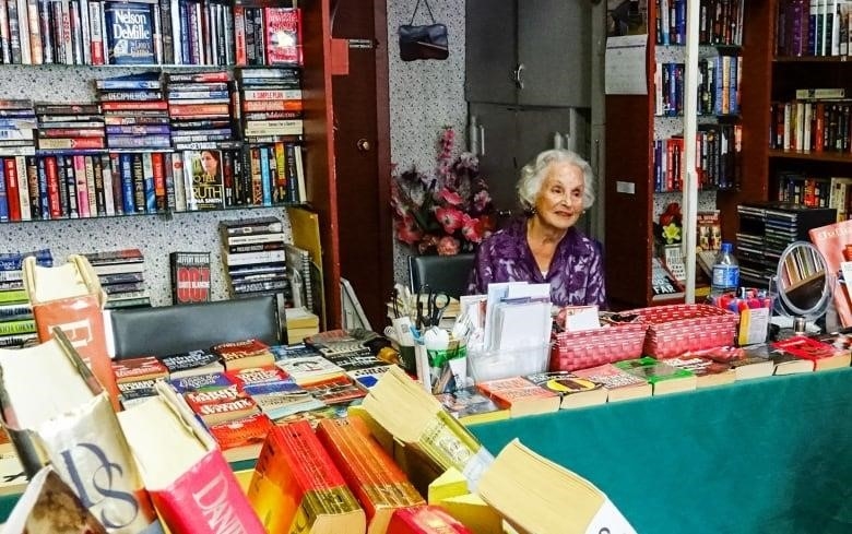 Shirley Fawcett, who runs a bookstore in Winchester, Ont. will move out of the house where "Tony" stood on the lawn since 1988.