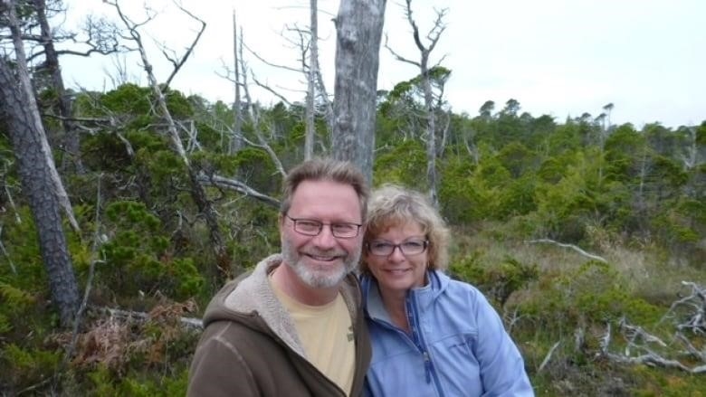 Ralph Scott, left, has been taking Albrioza for 14 months. Pictured with his wife, Susan Larkam. 